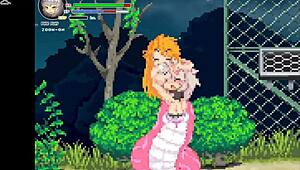 whoa, snake girl's massive tits get creampied over and over in this wild cum compilation