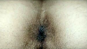 i'm shakin' tryin to film our homemade close up anal with my skinny milf