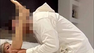 flaca cachonda monta y chupa verga tinder hasta tragar leche toda 😍💦