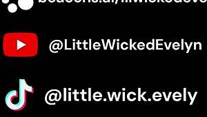 Thick teen girl gropes big natural tits for step-daddy's eyes