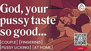 hey boyfriend lick my wet pussy finger me deep at home erotic roleplay oral fun