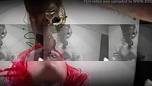 french redhead amateur squirts hard during panty play session