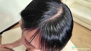 Japanese milf Kaori Murakami cheats husband riding cowgirl to orgasm