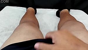 Caught Friend's Juicy Pussy Play and Exploded Hard?