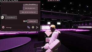 he rips clothes off sshf e-girl and claims her virgin pussy dancing in strip club