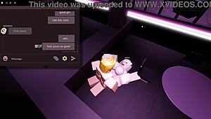 he rips clothes off sshf e-girl and claims her virgin pussy dancing in strip club