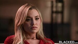 Busty Blake Blossom shares BBC with Ameena Green