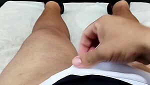 Caught Friend's Juicy Pussy Play and Exploded Hard?