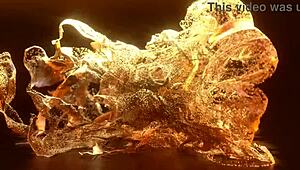 sexy teen vicky demon's first gaping anal by big cock lancelot