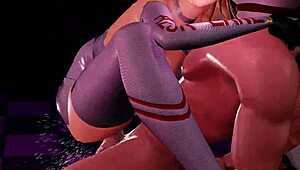 Bengugu rides wild machine in Azur Lane 4K SFX action