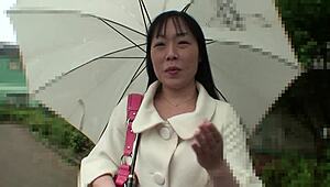 Fumiko Manaka Visits Guy's House for Brunette Asian Fuck Fest Blowjob Fingering