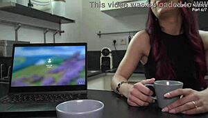 hey check two hot girls angela and melany sharing cris angelo's cock in paris duo