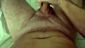 i wanked my big cock fastest ever small cumload explodes