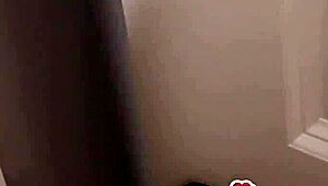 stepsis sky wonderland catches me stroking then demands my cock deep inside