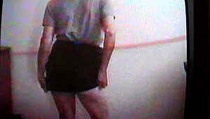 irit lev emerges as busty amateur exhibitionist teasing crowds with her curves