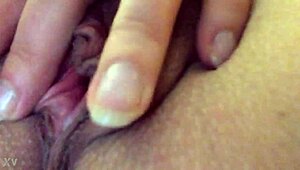 my wife gets so into masturbating watching her fingers slide in deep