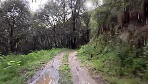 hey mommy wet forest night got us so horny for anal creampie doggystyle 😏🌲💦