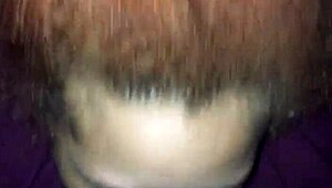 Hey, she's giving me some really good head, you know from that bbw