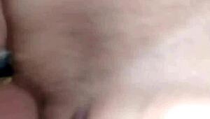 stepmom's wet hairy pussy gets pounded hard pov homemade close-up fuck