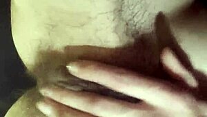 teacher, your hairy wet pussy looks amazing while you masturbate