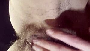 teacher, your hairy wet pussy looks amazing while you masturbate