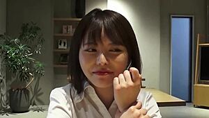 he cheats at work with beautiful japanese office lady in secret affair