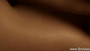 exotic oriental dancer slowly teases naked body erotically