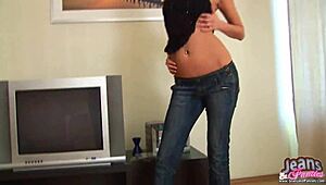 damn these ass-hugging jean shorts hug my tight 18yo curves so good