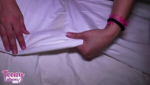Pretty Latina Madison Wilde Bent Over for Quick Homemade Creampie