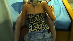 college babe bends over for dorm room doggystyle cowgirl fucking like gta 5 game