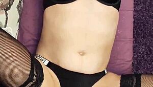 business lady fucks her lover in homemade pov tit play