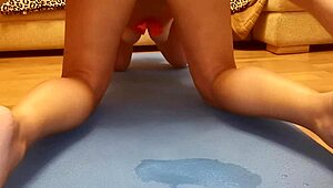 Milf Latina's Wet Shaved Pussy Eaten Close Up Before Bent Over Doggystyle Fuck With Perfect Ass