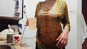 Whore Priya Washes Big Ass And Tits In Public Shower