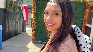 oh god honey tsunami's tanned tight pussy gags on bbc deepthroat rough!