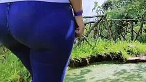 wanna peel those tight jeans off this big juicy ass delicia?