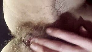 teacher, your hairy wet pussy looks amazing while you masturbate