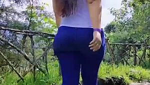 wanna peel those tight jeans off this big juicy ass delicia?
