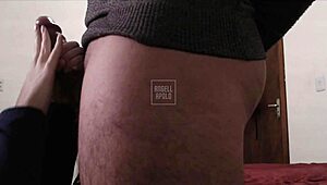 friend's cute blue eyed latina blonde wanted to suck me off fully