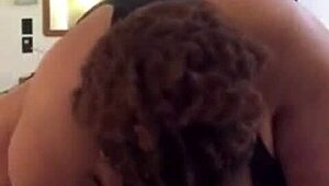 Ever wonder how a horny hooker rides monster black cock to wild orgasms in a cheap motel?