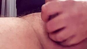 Dutch Babe Jerks Monster Cock to Explosive Cum