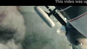 sexy latina's bubble butt rides massive bbc in leaked action