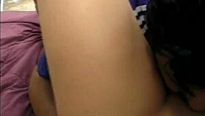 Pregnant blonde gets double penetrated barefoot?