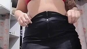 Zip Down Cock Out for My Deep Throat Dive