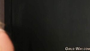 girlsway duo fingers wet pussies in hd lesbian tease