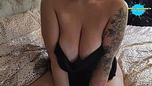 Watch me cream these huge milf tits for you right now