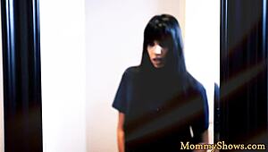 doesn't my bigtits stepmom look so classy tribbing my wet pussy?