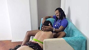 i'm givin' it up to joao at my sistas place he sooo rough n big