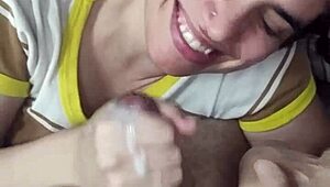 ever wonder about licking cum off fingers after quickie blowjob?