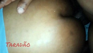 preta safada moans loud while taking thick cock deep in her juicy ass