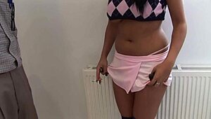 stacey and gemma tease huge tits before hot lesbian toy play